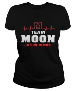 Ladies Tee Team Moom lifetime member shirt