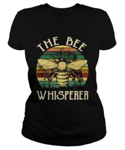 Ladies Tee The bee whisperer retro shirt