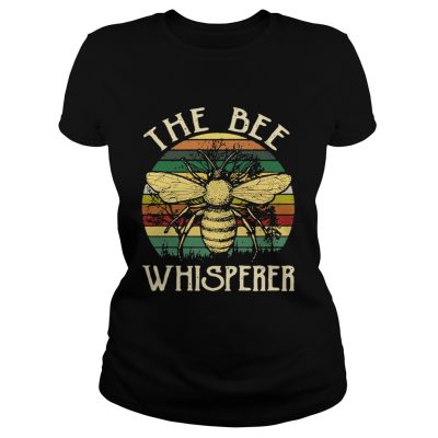 Ladies Tee The bee whisperer retro shirt