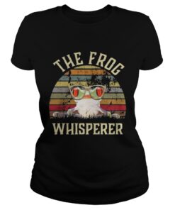 Ladies Tee The frog Whisperer vintage shirt