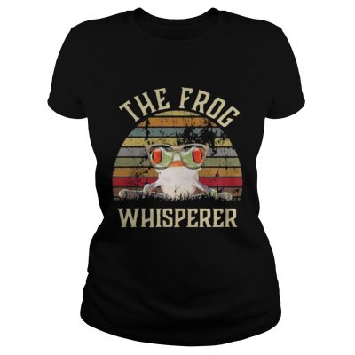 Ladies Tee The frog Whisperer vintage shirt