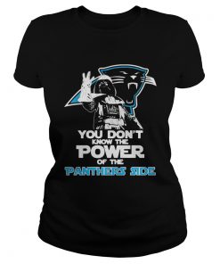 Ladies Tee You Dont Know The Power Of The Panthers Side Football Shirt