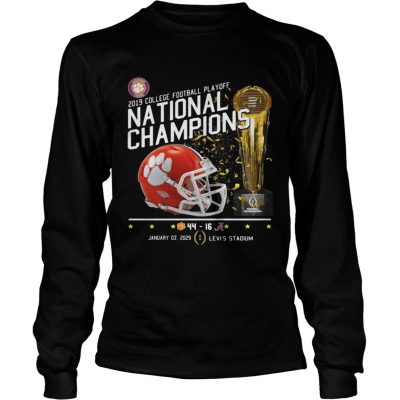 Longsleeve Tee 2019 College football playoff national champions 44 16 shirt