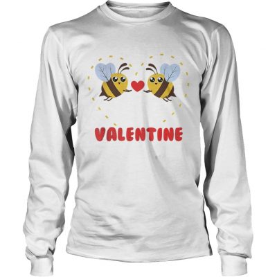 Longsleeve Tee Bee My Valentine Day Shirt