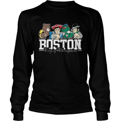 Longsleeve Tee Boston City Of Champions Shirt