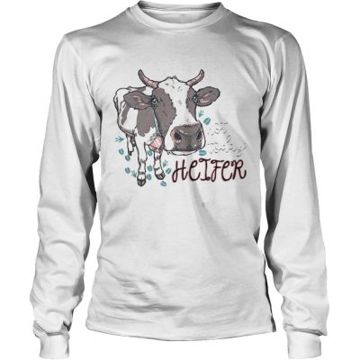 Longsleeve Tee Cows Not Today Heifer Shirt