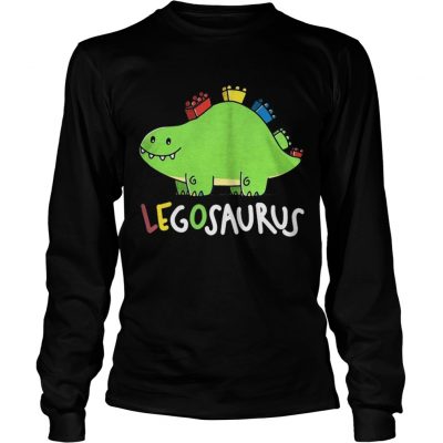 Longsleeve Tee LegosaurusDinosaur shirt