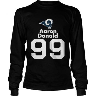 Longsleeve Tee Los Angeles Rams Aaron Donald No Shirt