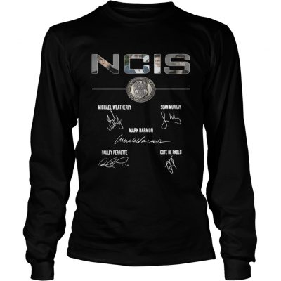 Longsleeve Tee NCIS Michael Weatherly Sean Murray shirt