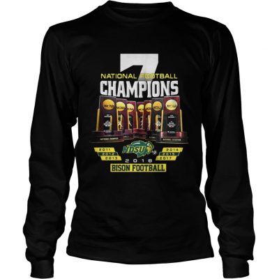 Longsleeve Tee National Football Champions NDSU North Dakota State Bison shirt