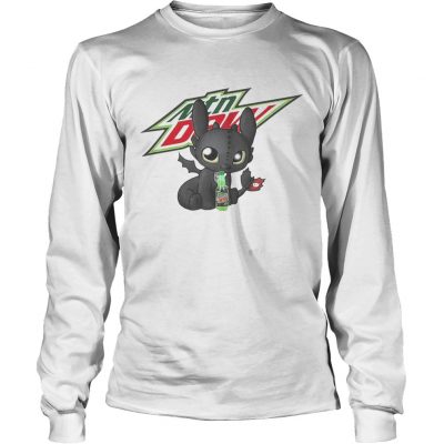 Longsleeve Tee Night Fury Toothless Mtn Dew shirt