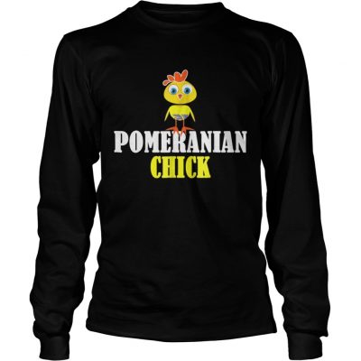 Longsleeve Tee POMERANIAN CHICK SHIRT