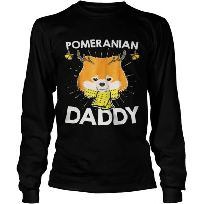 Longsleeve Tee Pomeranian Daddy shirt