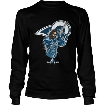 Longsleeve Tee Ramsman Aquaman And Rams Football Team TShirt