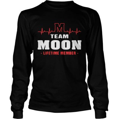 Longsleeve Tee Team Moom lifetime member shirt