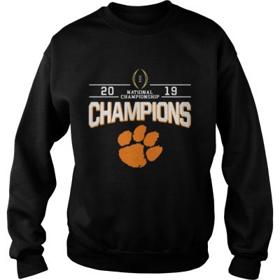 Sweatshirt 2019 Champions national championship foot shirt