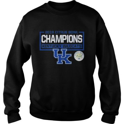 Sweatshirt 2019 citrus bowl champions kentucky wildcats UK shirt