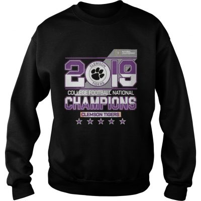 Sweatshirt 2019 college football National champions Clemson Tigers shirt