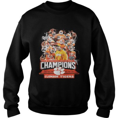 Sweatshirt 2019 doffer cotton bowl champions clemson tigers football shirt