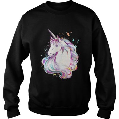 Sweatshirt Colorful Unicorn Rave Lover Funny Rainbow TShirt