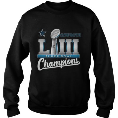 Sweatshirt Cowboys LII super bowl champions shirt