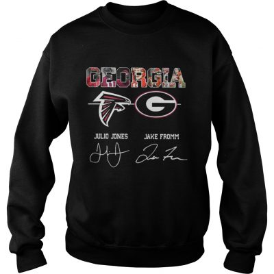 Sweatshirt Georgia Julio Jones Jake Fromm Signature Shirt