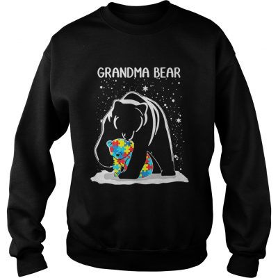 Sweatshirt Grandma Bear Autism shirt