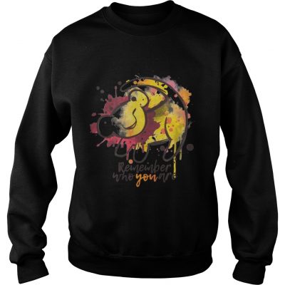 Sweatshirt Lion King Remember who you are shirt