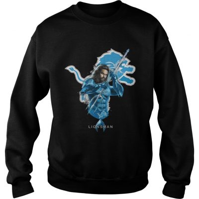 Sweatshirt Lionsman Aquaman And Lions Football Team TShirt