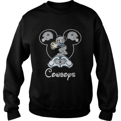 Sweatshirt Mickey mouse Dallas Cowboys shirt