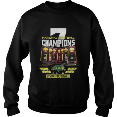 Sweatshirt National Football Champions NDSU North Dakota State Bison shirt