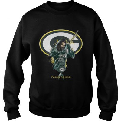 Sweatshirt Packersman Aquaman And Packers Football Team TShirt