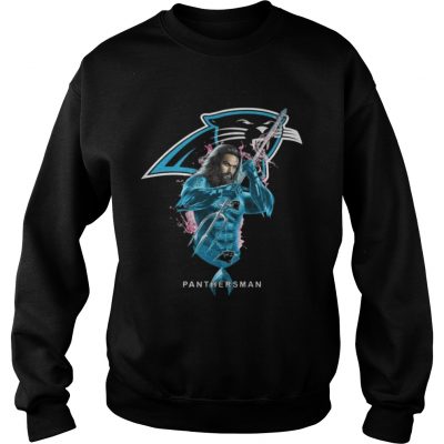 Sweatshirt Panthersman Aquaman And Panthers Football Team TShirt