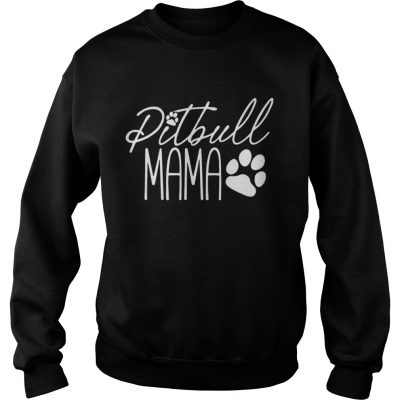 Sweatshirt Pitbull Mama Bella Canvas Shirt