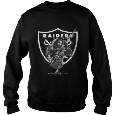 Sweatshirt Raidersman Aquaman And Raiders Football Team TShirt