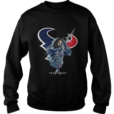 Sweatshirt Texansman Aquaman And Texans Football Team TShirt