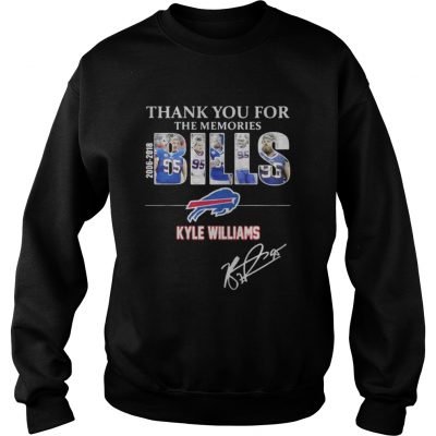 Sweatshirt Thank you for the memories Bills Kyle Williams 95 shirt