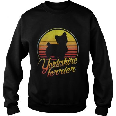 Sweatshirt Yorkshire Terrier vintage retro classic shirt