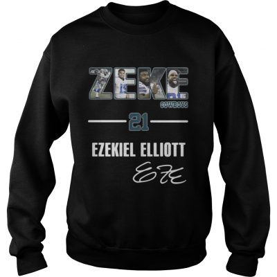 Sweatshirt Zeke Dallas Cowboys 21 Ezekiel Elliott shirt