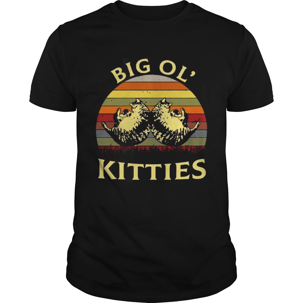 Big ol’ kitties vintage shirt