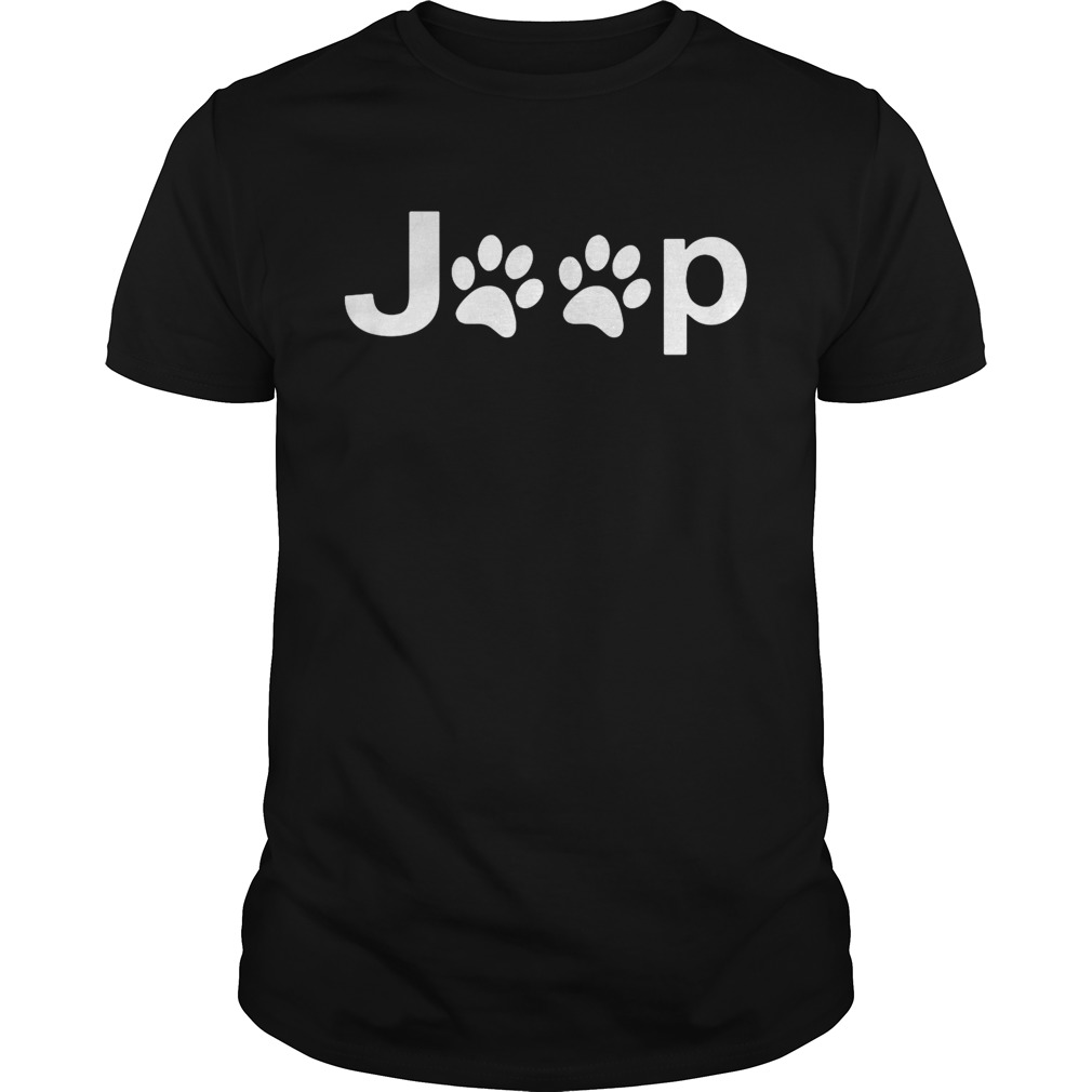 Dog paws jeep shirt