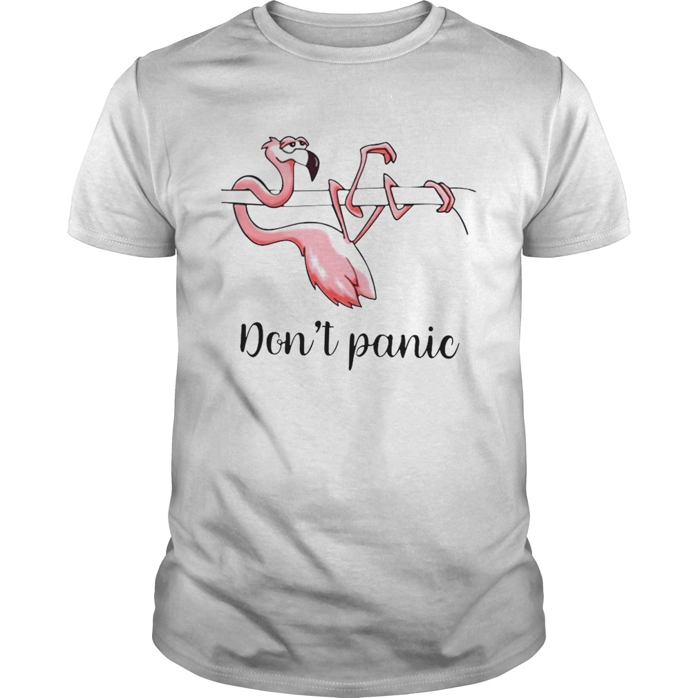 Flamingo don’t panic shirt