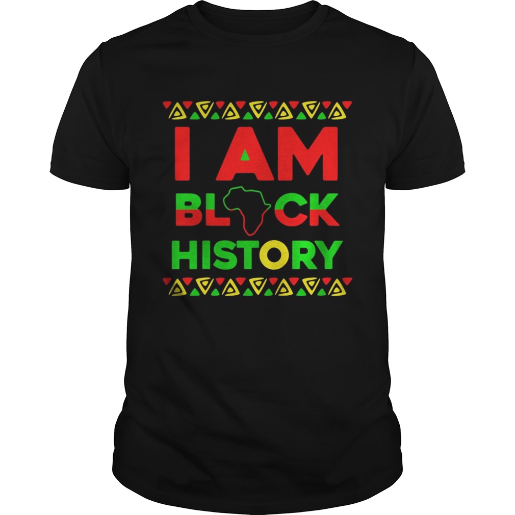 I am black history shirt