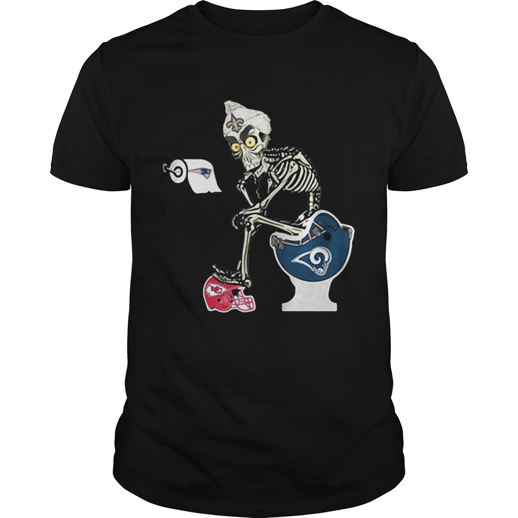 Jeff Dunham Puppet New Orleans Saints toilet shirt