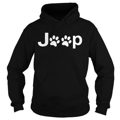 Hoodie Dog paws jeep shirt