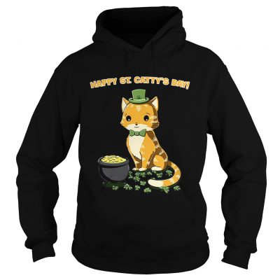 Hoodie Happy St Cattys day shirt