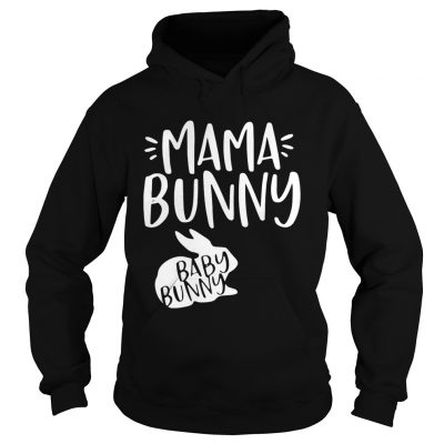 Hoodie Rabbit mama bunny baby bunny shirt