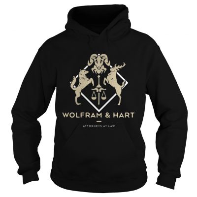 Hoodie Wolfram and Hart Attorneys at law shirt