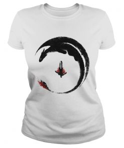 Ladies Tee How to Train Your Dragon tattoo shirt