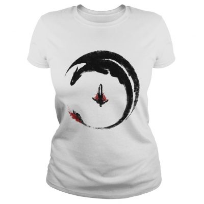 Ladies Tee How to Train Your Dragon tattoo shirt